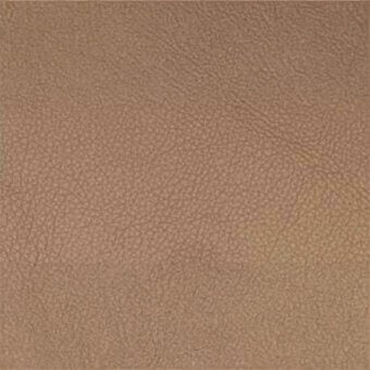 Tan leather texture with a pebbled grain and matte finish, displaying subtle shading and an irregular, natural pattern.